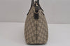 Authentic GUCCI Vintage 2Way Shoulder Tote Bag GG PVC Leather 353440 Brown 4113J