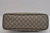 Authentic GUCCI Vintage 2Way Shoulder Tote Bag GG PVC Leather 353440 Brown 4113J
