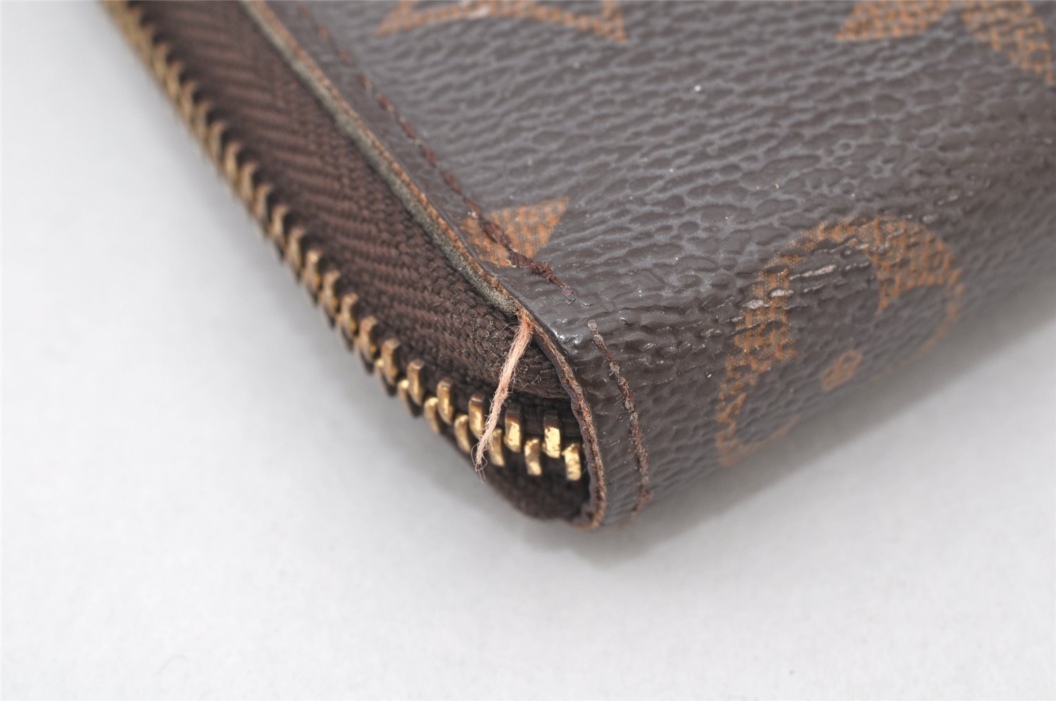 Authentic Louis Vuitton Monogram Portefeuille Clemence Wallet M60742 LV 4113K