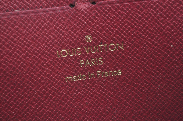 Authentic Louis Vuitton Monogram Portefeuille Clemence Wallet M60742 LV 4113K