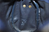 Authentic Christian Dior Trotter Shoulder Cross Bag Canvas Leather Navy 4114K