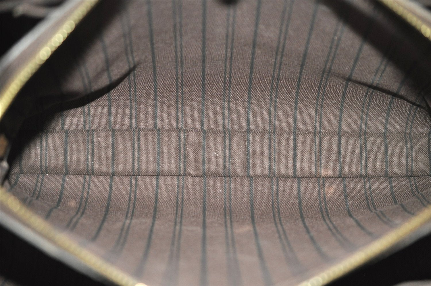 Auth Louis Vuitton Monogram Empreinte Montaigne MM 2Way Hand Bag Brown LV 4115I