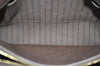 Auth Louis Vuitton Monogram Empreinte Montaigne MM 2Way Hand Bag Brown LV 4115I