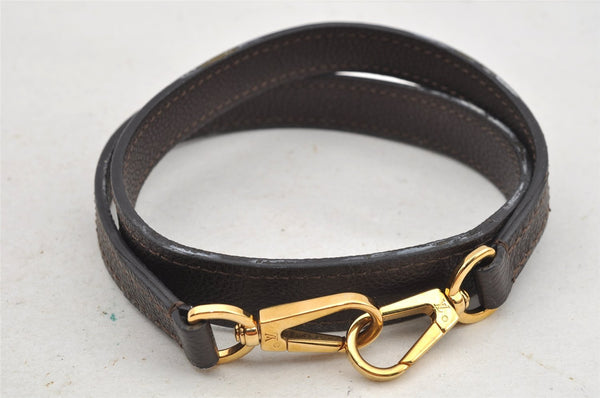 Auth Louis Vuitton Monogram Empreinte Montaigne MM 2Way Hand Bag Brown LV 4115I