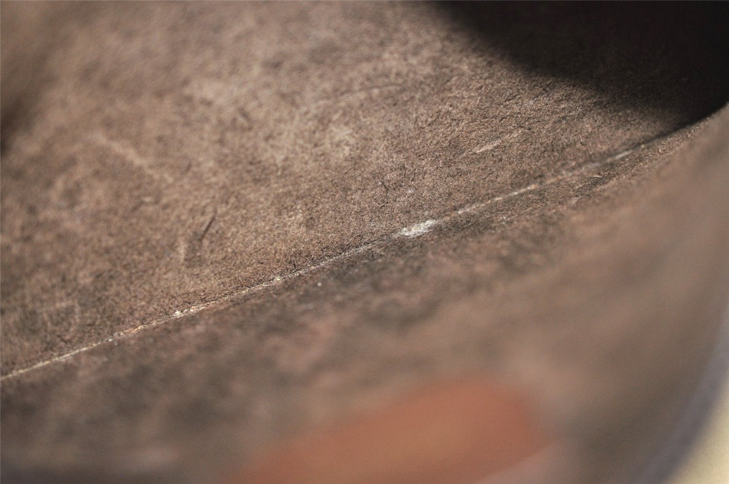 Authentic GUCCI Vintage Bamboo Shoulder Hand Bag Purse Leather Brown 4115J