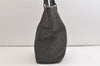 Authentic GUCCI Vintage Shoulder Tote Bag GG Canvas Leather 31243 Black 4115K