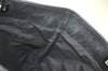 Authentic GUCCI Vintage Shoulder Tote Bag GG Canvas Leather 31243 Black 4115K
