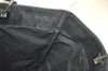 Authentic GUCCI Vintage Shoulder Tote Bag GG Canvas Leather 31243 Black 4115K