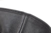 Authentic GUCCI Vintage Shoulder Tote Bag GG Canvas Leather 31243 Black 4115K