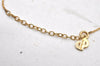 Authentic Christian Dior Gold Chain Rhinestone Pendant Necklace CD 4116I