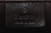 Authentic GUCCI Vintage Shoulder Tote Bag GG Canvas Leather 73983 Brown 4117I