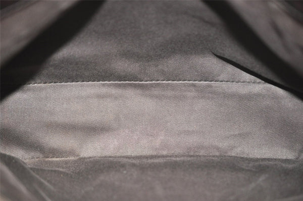 Authentic GUCCI Vintage Shoulder Tote Bag GG Canvas Leather 73983 Brown 4117I