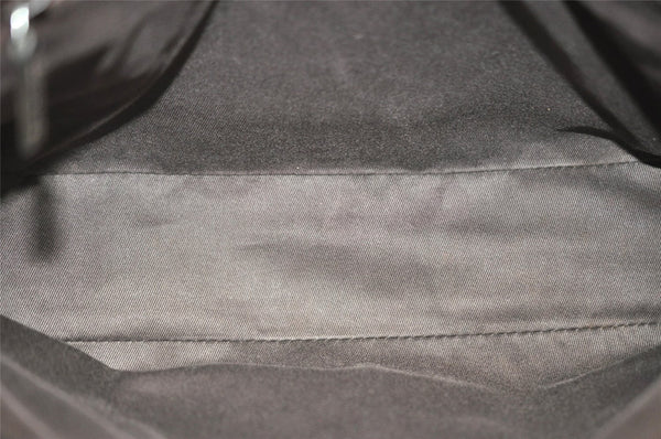 Authentic GUCCI Vintage Shoulder Tote Bag GG Canvas Leather 73983 Brown 4117I