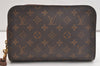 Authentic Louis Vuitton Monogram Orsay Clutch Hand Bag Purse M51790 LV 4117K