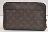 Authentic Louis Vuitton Monogram Orsay Clutch Hand Bag Purse M51790 LV 4117K