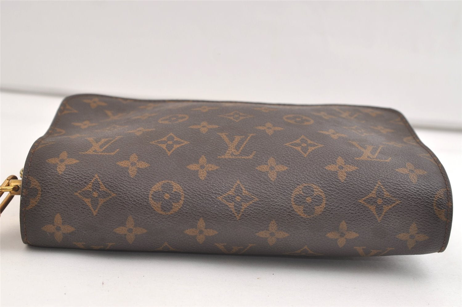 Authentic Louis Vuitton Monogram Orsay Clutch Hand Bag Purse M51790 LV 4117K