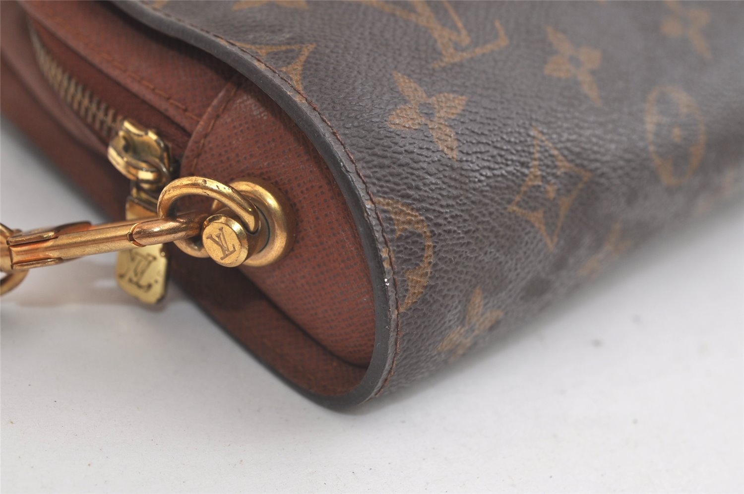 Authentic Louis Vuitton Monogram Orsay Clutch Hand Bag Purse M51790 LV 4117K
