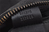 Authentic GUCCI Vintage Shoulder Tote Bag GG Canvas Leather 101292 Black 4118I