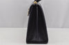 Authentic Salvatore Ferragamo Gancini Leather 2Way Hand Bag Purple 4118J