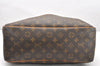 Authentic Louis Vuitton Monogram Deauville Hand Bag M47270 LV 4118K