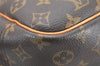 Authentic Louis Vuitton Monogram Deauville Hand Bag M47270 LV 4118K