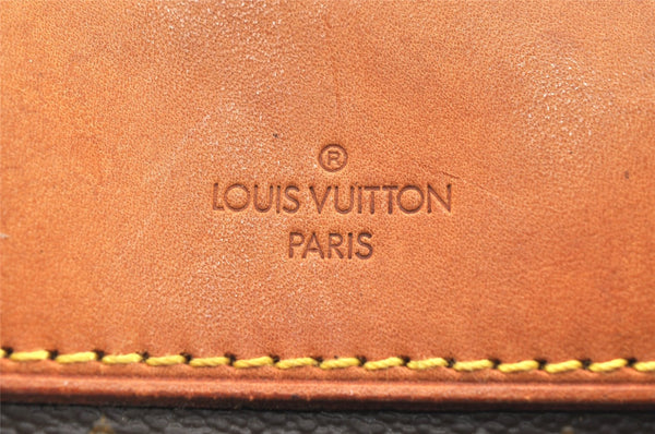 Authentic Louis Vuitton Monogram Deauville Hand Bag M47270 LV 4118K