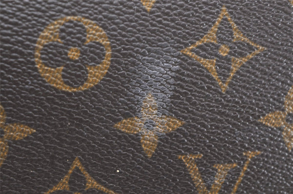 Authentic Louis Vuitton Monogram Deauville Hand Bag M47270 LV 4118K