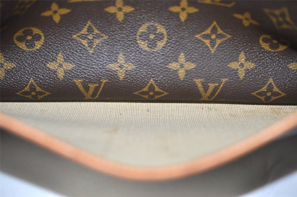 Authentic Louis Vuitton Monogram Deauville Hand Bag M47270 LV 4118K