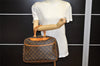 Authentic Louis Vuitton Monogram Deauville Hand Bag M47270 LV 4118K