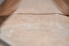 Authentic GUCCI Vintage Clutch Hand Bag Purse GG PVC Leather Brown Junk 4119K