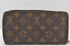 Authentic Louis Vuitton Monogram Zippy Long Wallet Purse M60017 LV 4121K