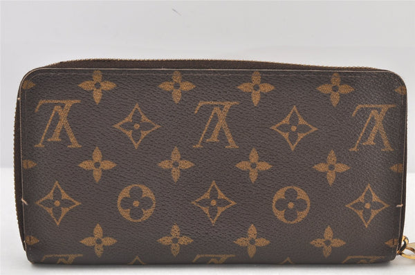 Authentic Louis Vuitton Monogram Zippy Long Wallet Purse M60017 LV 4121K