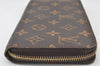 Authentic Louis Vuitton Monogram Zippy Long Wallet Purse M60017 LV 4121K