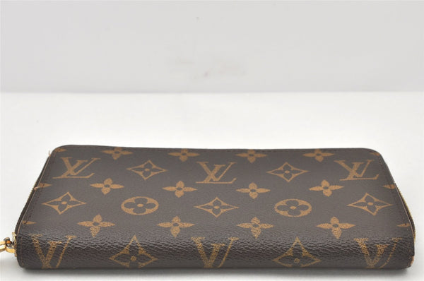 Authentic Louis Vuitton Monogram Zippy Long Wallet Purse M60017 LV 4121K