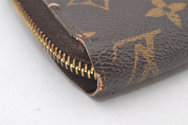 Authentic Louis Vuitton Monogram Zippy Long Wallet Purse M60017 LV 4121K