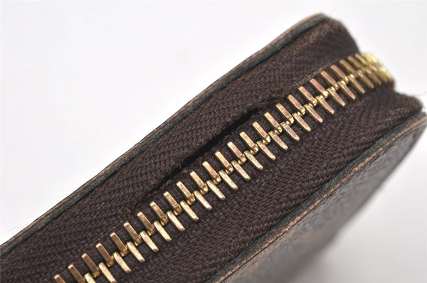 Authentic Louis Vuitton Monogram Zippy Long Wallet Purse M60017 LV 4121K