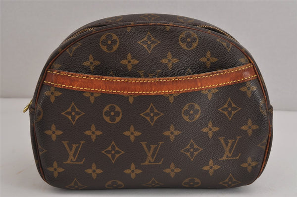 Authentic Louis Vuitton Monogram Blois Shoulder Cross Body Bag M51221 Junk 4123J