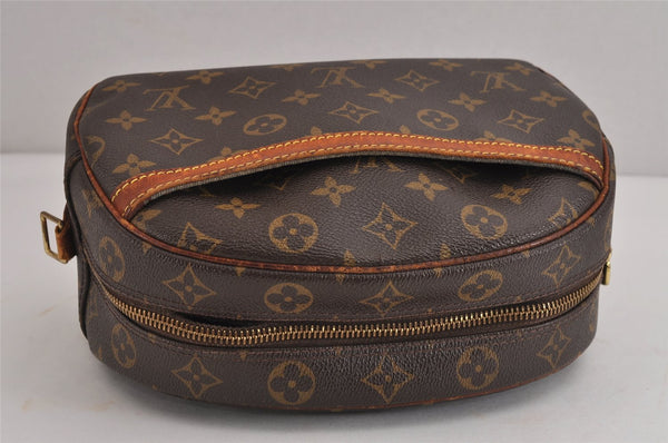 Authentic Louis Vuitton Monogram Blois Shoulder Cross Body Bag M51221 Junk 4123J