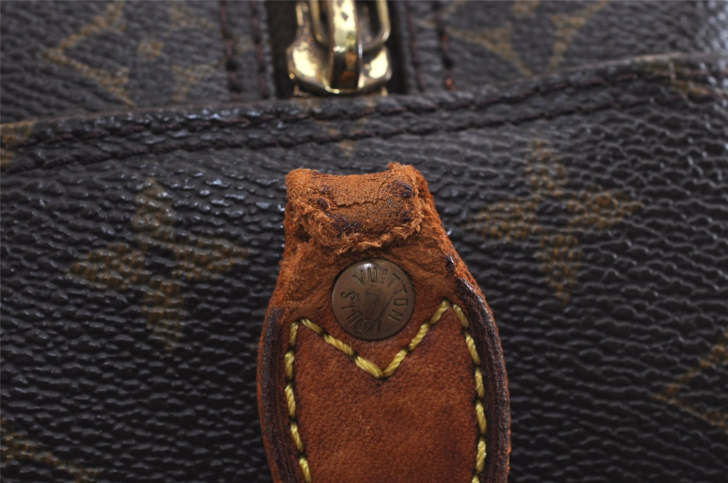 Authentic Louis Vuitton Monogram Blois Shoulder Cross Body Bag M51221 Junk 4123J