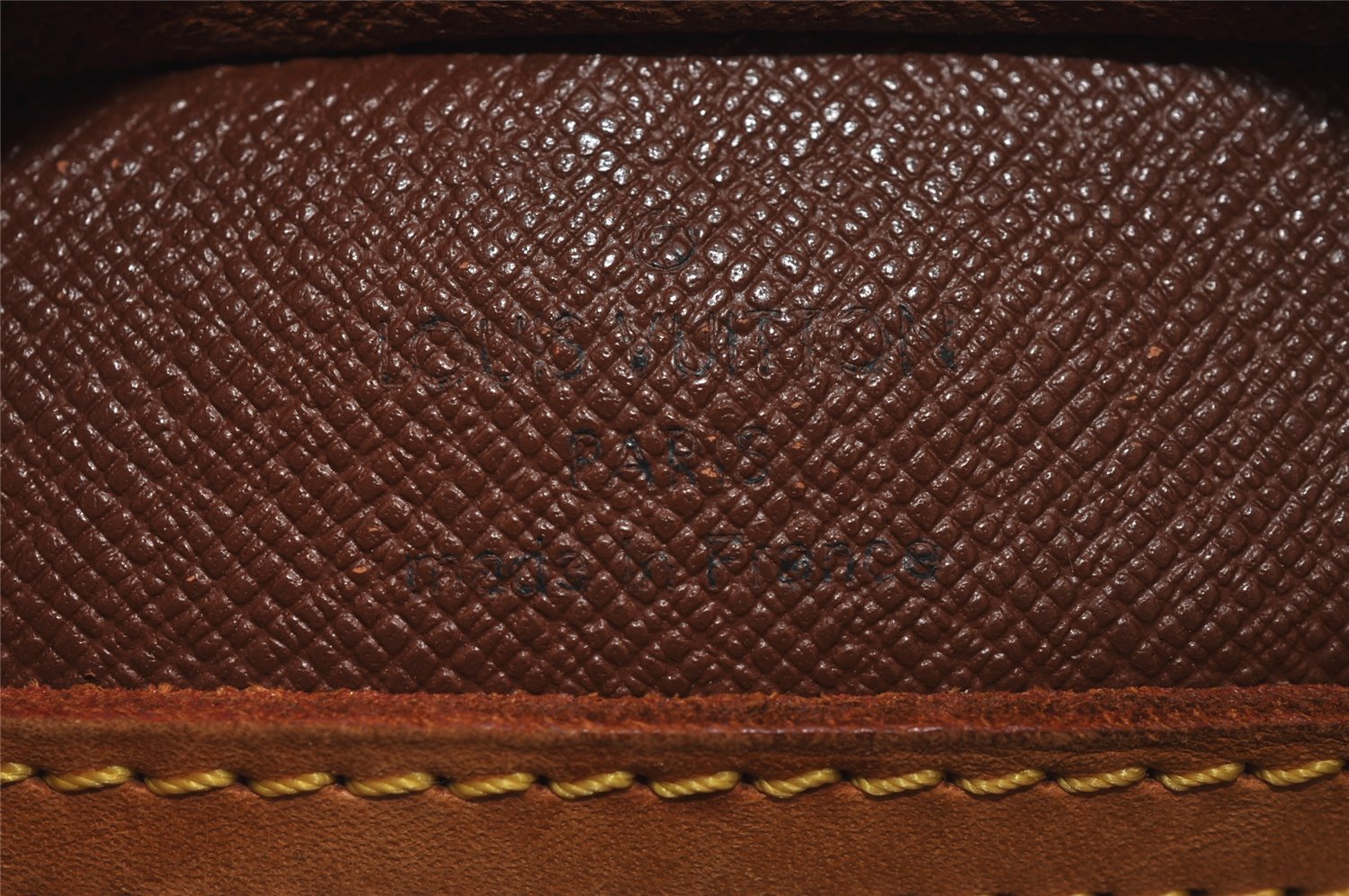 Authentic Louis Vuitton Monogram Blois Shoulder Cross Body Bag M51221 Junk 4123J