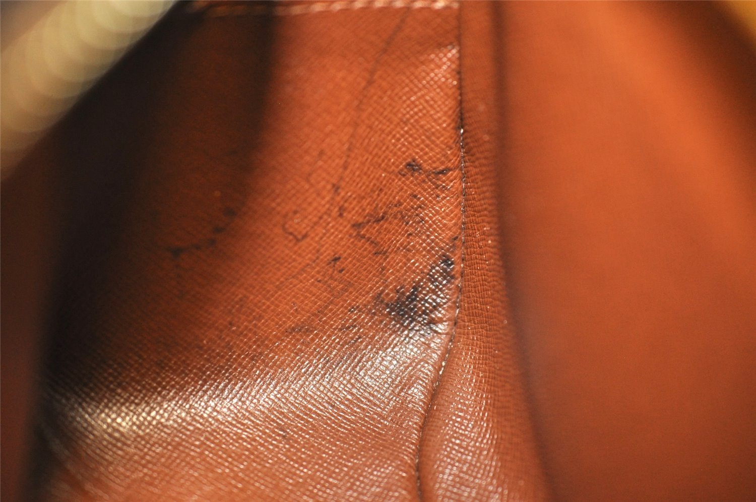 Authentic Louis Vuitton Monogram Blois Shoulder Cross Body Bag M51221 Junk 4123J