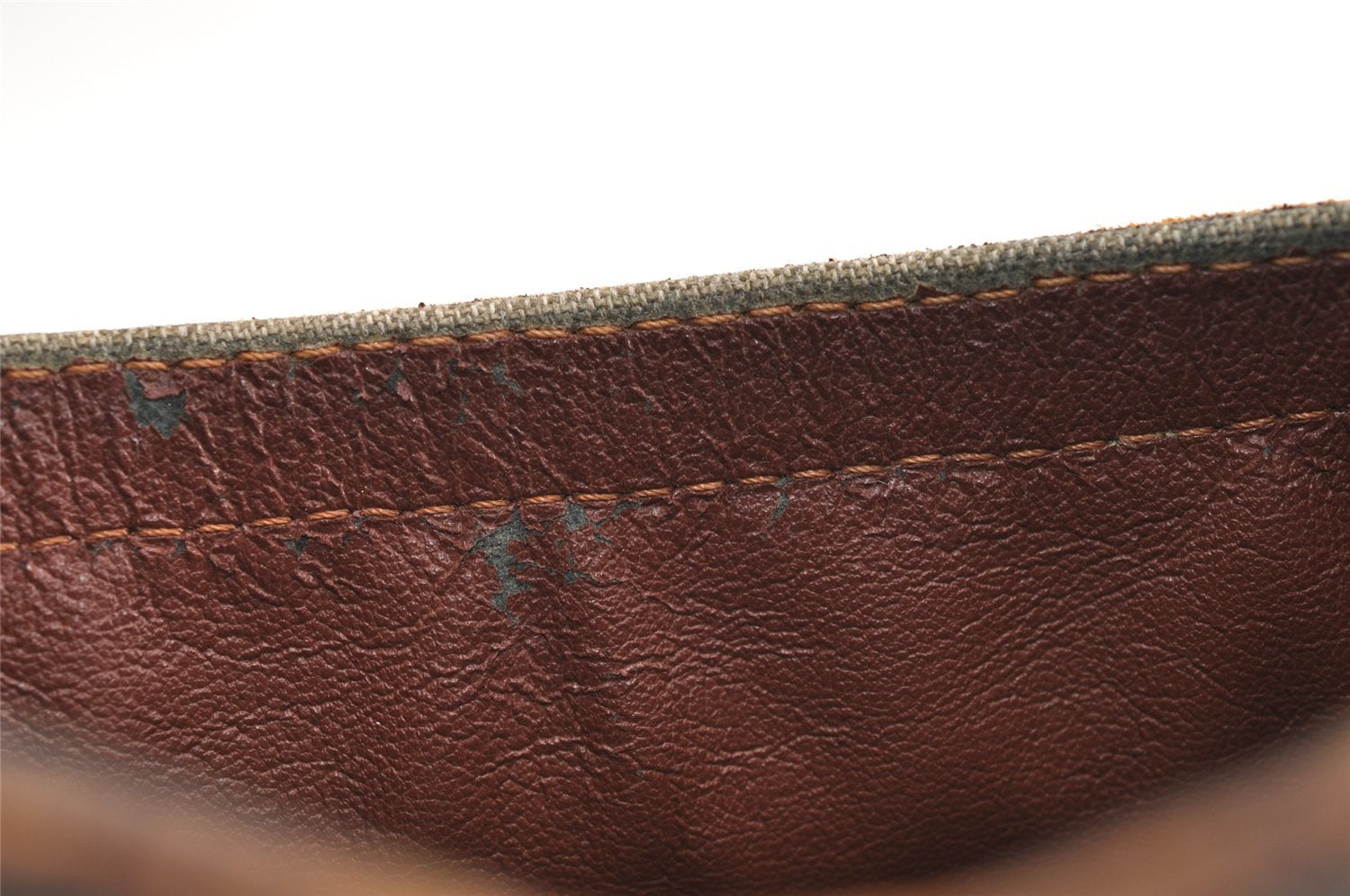 Authentic Louis Vuitton Monogram Blois Shoulder Cross Body Bag M51221 Junk 4123J