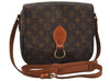 Authentic Louis Vuitton Monogram Saint Cloud GM M51242 Shoulder Cross Bag 4124J
