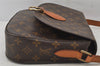 Authentic Louis Vuitton Monogram Saint Cloud GM M51242 Shoulder Cross Bag 4124J