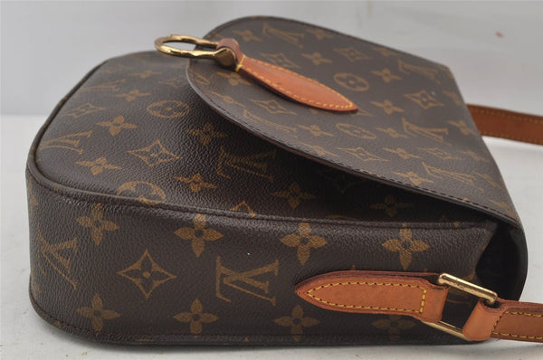 Authentic Louis Vuitton Monogram Saint Cloud GM M51242 Shoulder Cross Bag 4124J
