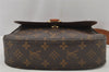 Authentic Louis Vuitton Monogram Saint Cloud GM M51242 Shoulder Cross Bag 4124J