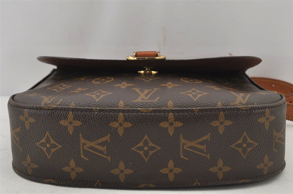 Authentic Louis Vuitton Monogram Saint Cloud GM M51242 Shoulder Cross Bag 4124J