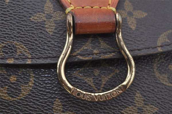 Authentic Louis Vuitton Monogram Saint Cloud GM M51242 Shoulder Cross Bag 4124J