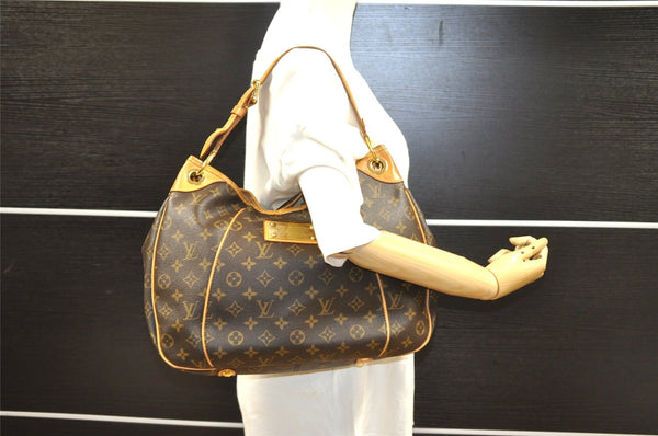 Authentic Louis Vuitton Monogram Galliera PM Shoulder Bag M56382 LV 4126I