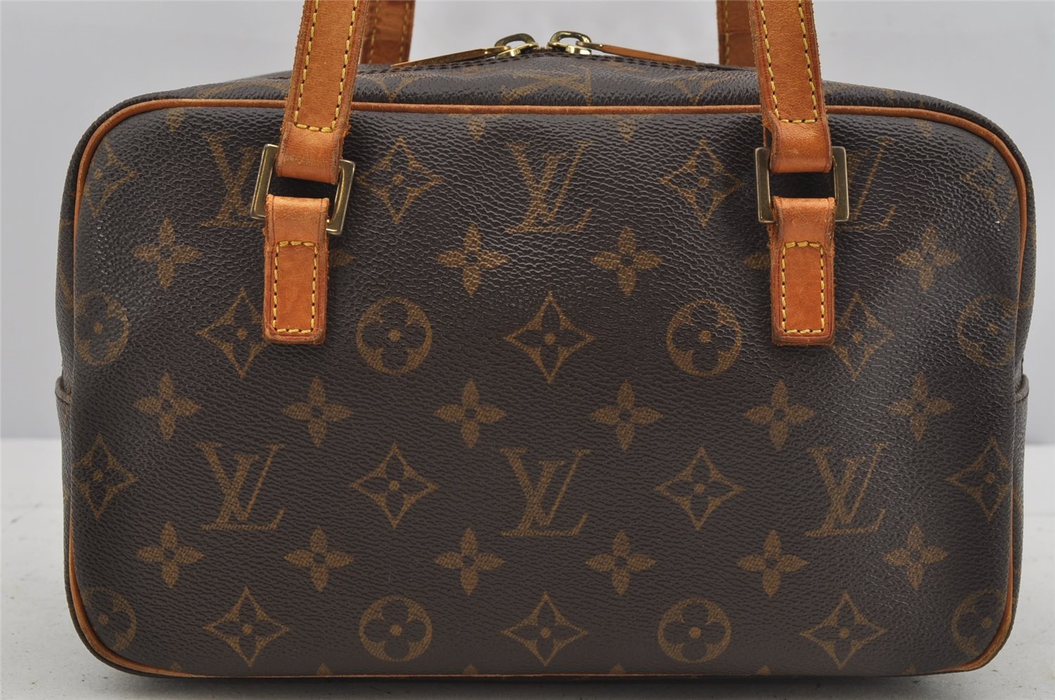 Authentic Louis Vuitton Monogram Cite MM Shoulder Bag M51182 LV Junk 4126J
